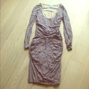 Striped Plenty Dress Size S